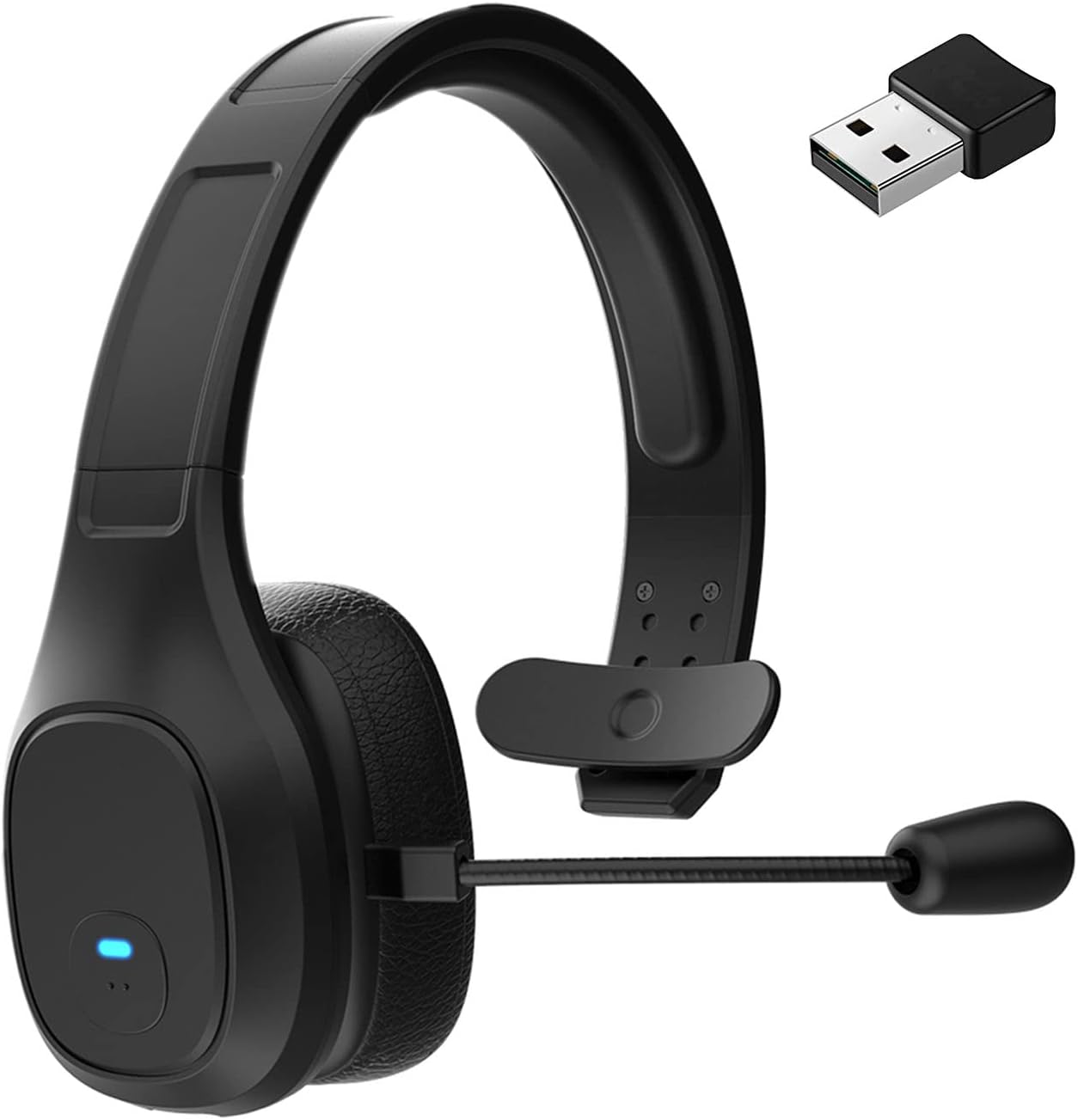 Wireless Bluetooth Headset with Noise Canceling Microphone, Pack of 2 X8358