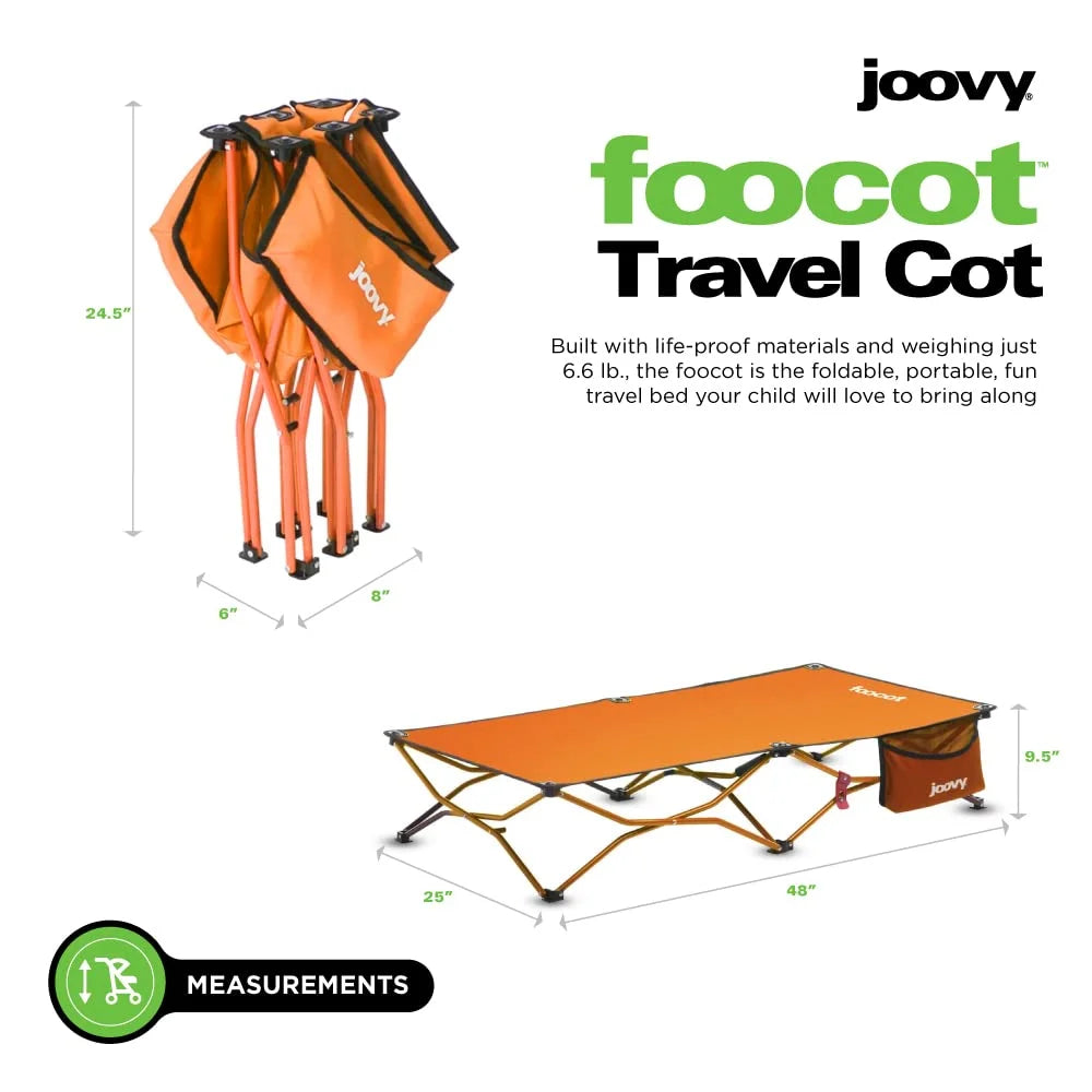Orange Child Camping Cot D3885