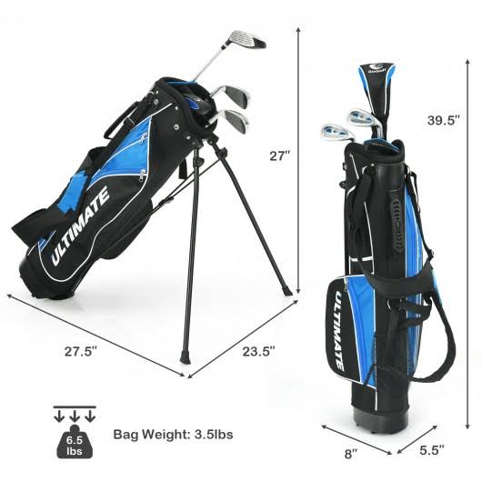 31x22 Junior Golf Club Set of 5 Blue L623