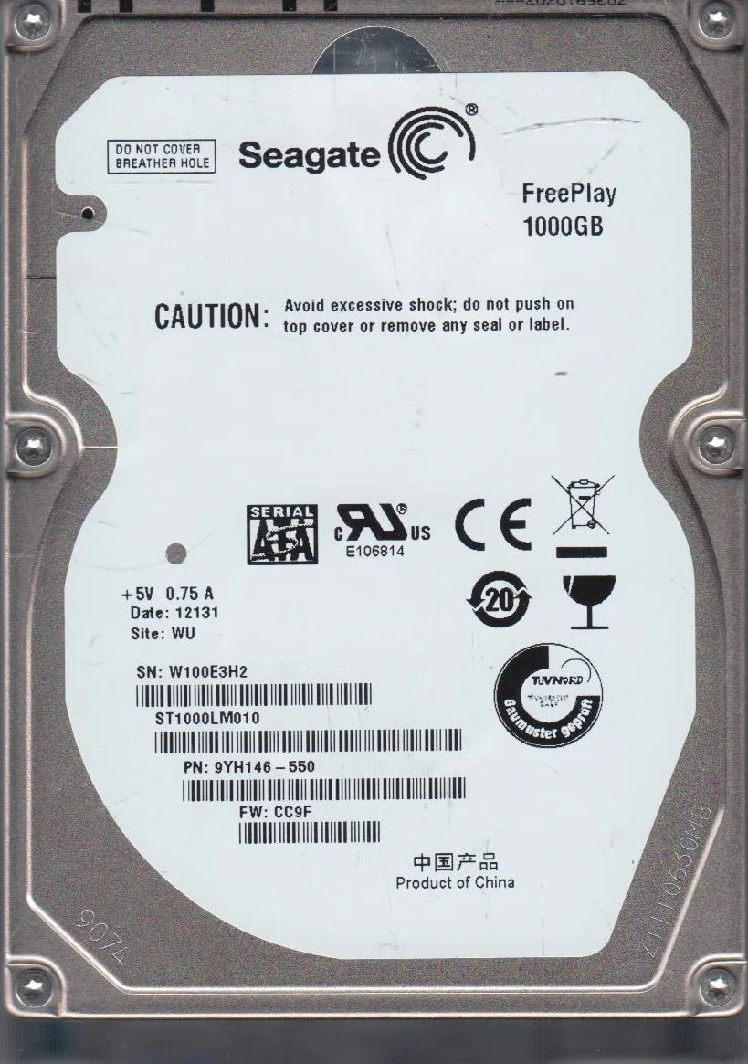 1TB SATA 2.5 Hard Drive Q723979
