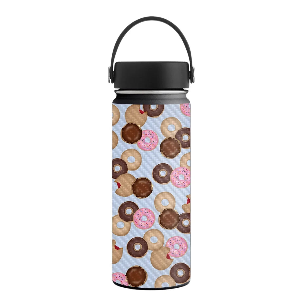 Donut Binge Sticker Design Wide Mouth Skin I2654
