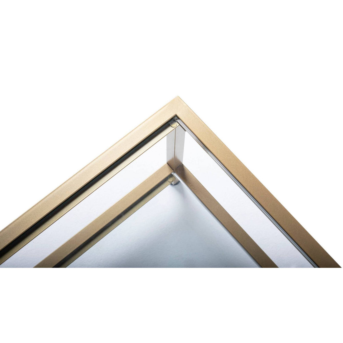 Gold Rectangle Coffee Table Z8972