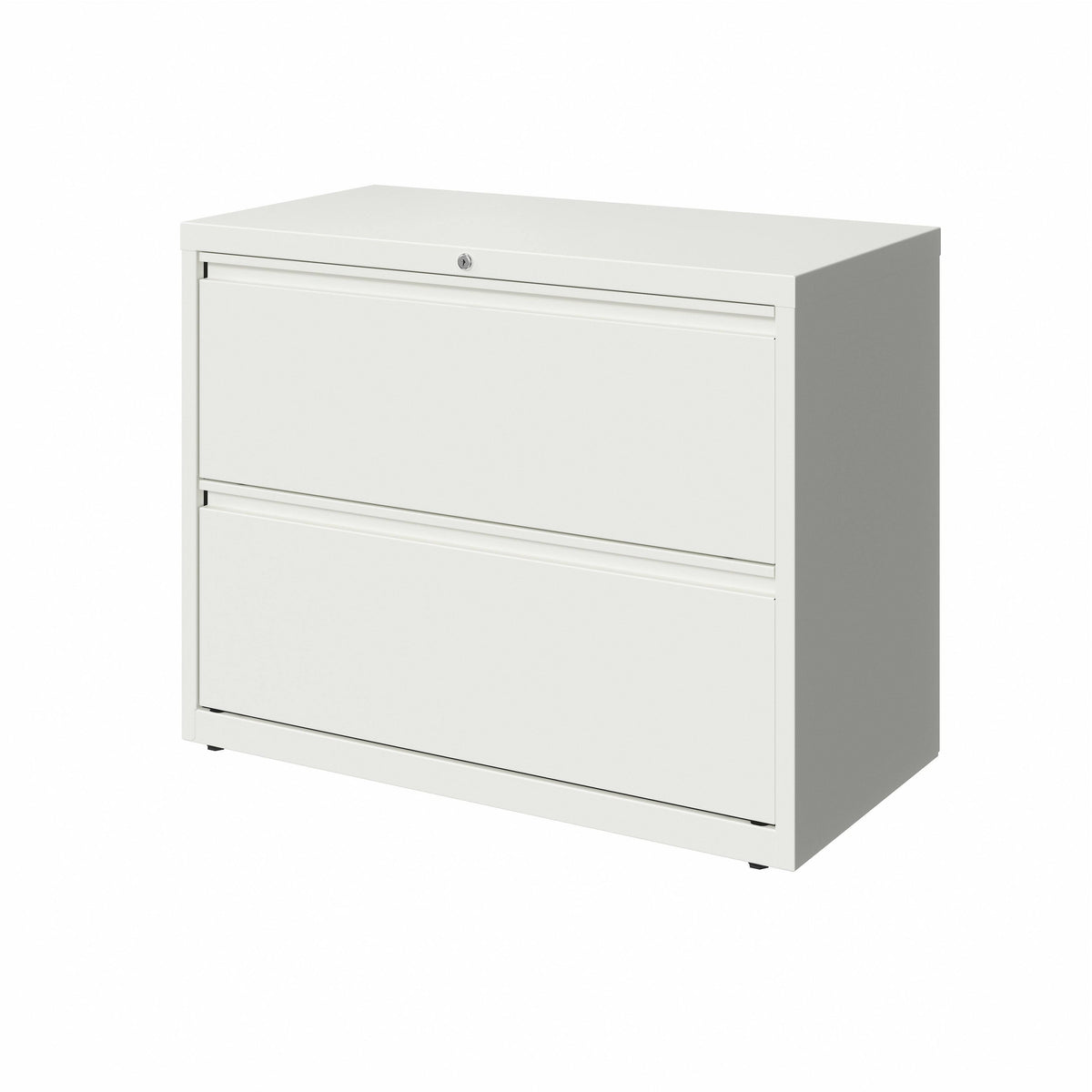 White 2 Drawer Lateral File Cabinet F343130