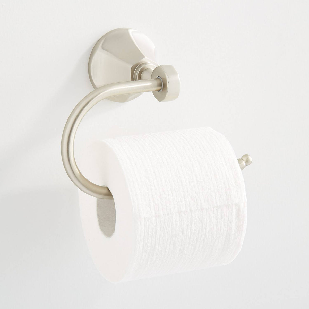 Polished Nickel Toilet Paper Holder I1334