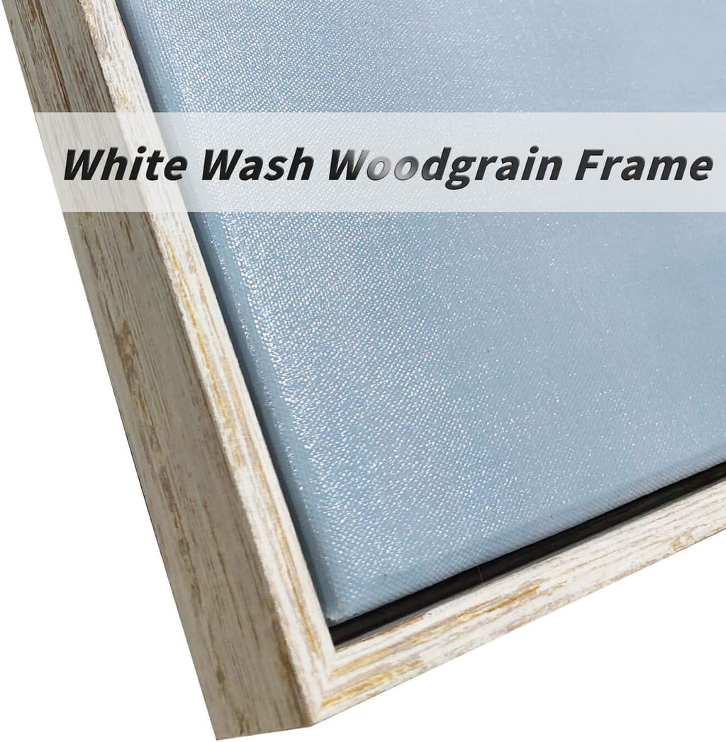36” x 24” Framed Canvas Painting Wall Art R11035