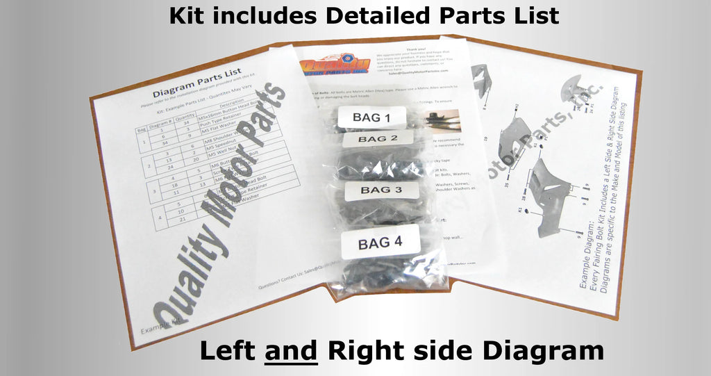 Fairing Bolt Kit for Yamaha YZF-R6 Q5669
