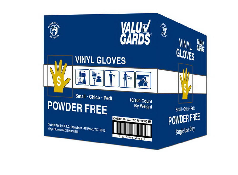 Vinyl Glove Powder Free Small X9774