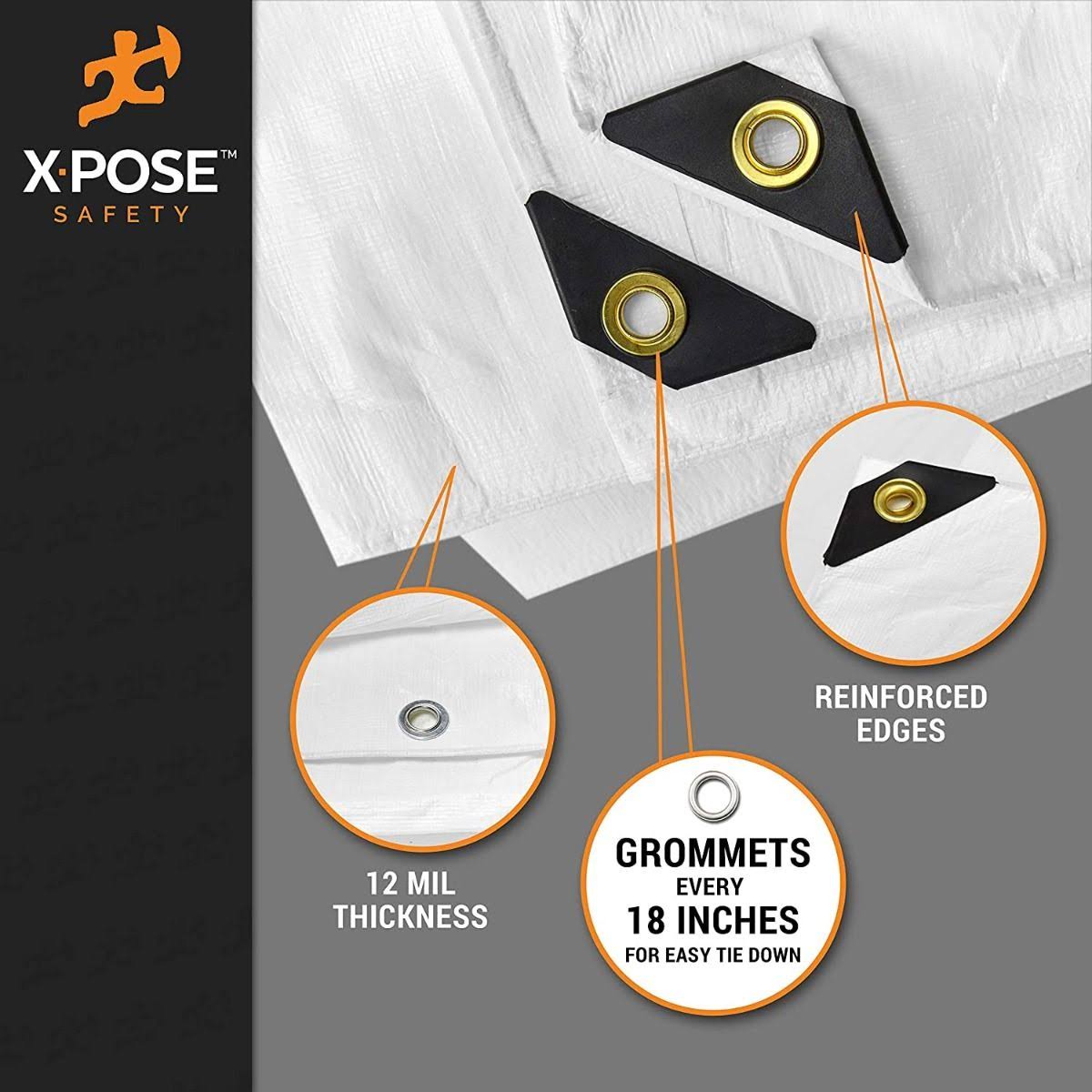 White Tarps 7 x 40 - Case of 4 E2235