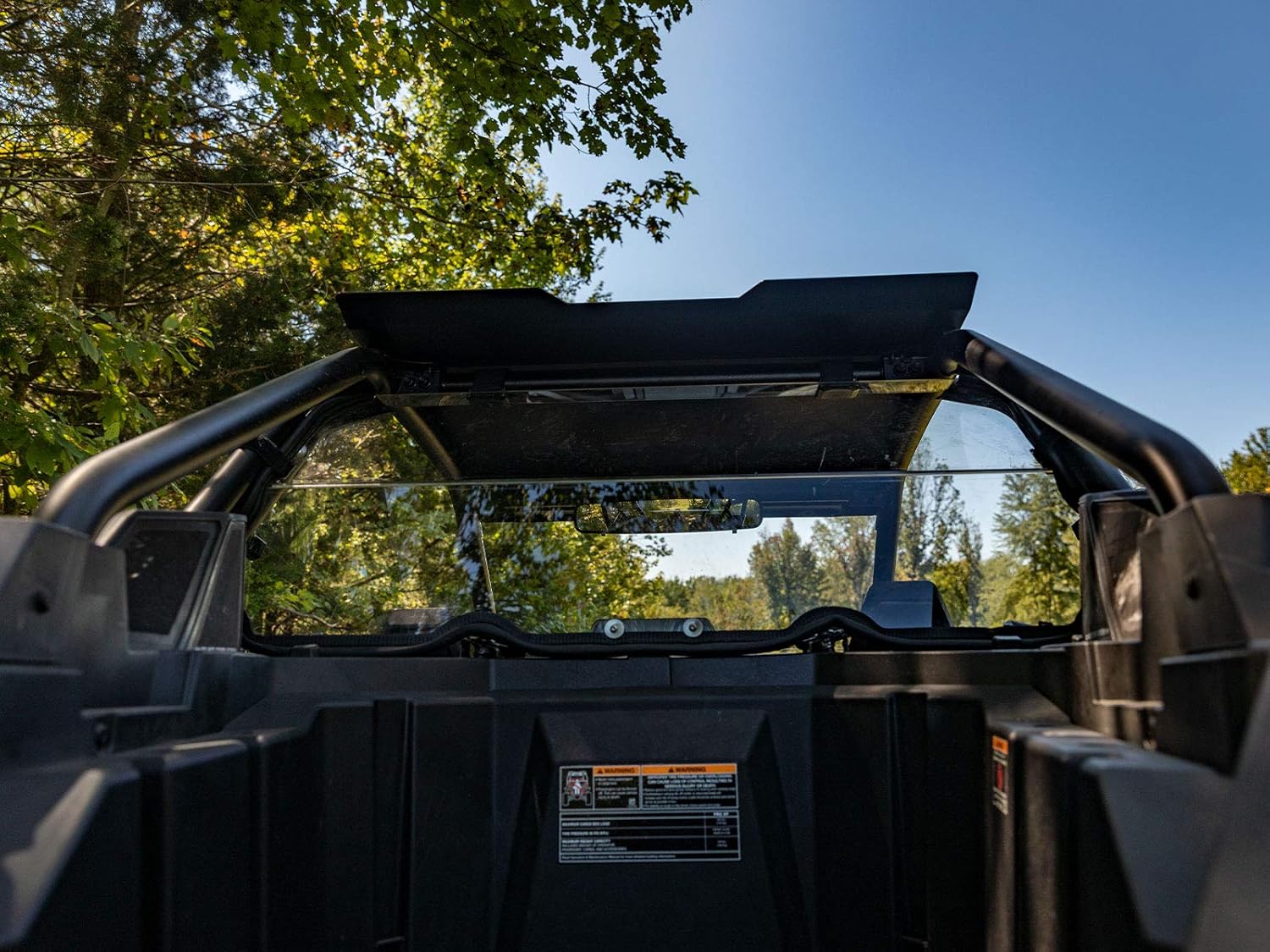 1/4” Clear Polycarbonate Rear Windshield for Polaris RZR PRO XP (2-Seater) Y577701