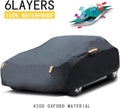 420D Nylon Oxford Waterproof Car Cover J9554