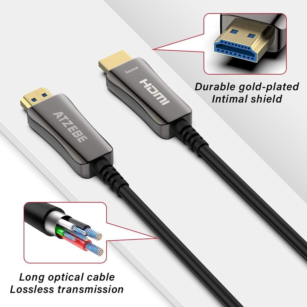 Fiber Optic HDMI Cable 30ft G3709