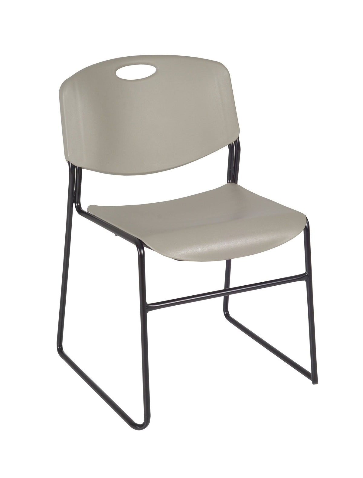 Maple Training Table with 2 Grey Stack Chairs F977