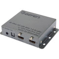 4K Ultra HD 600 MHz 1:2 Scaler with EDID Detective and Audio De-Embedder H242
