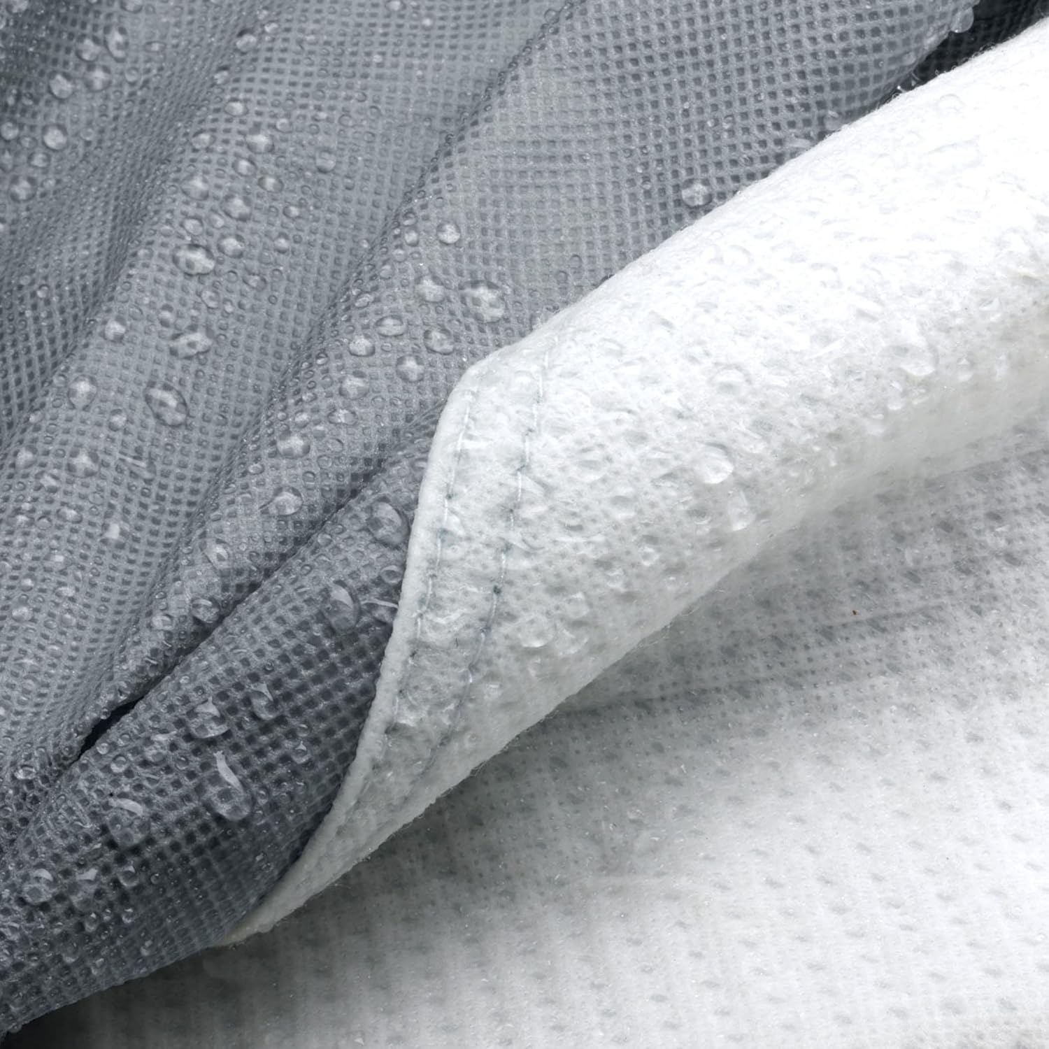 Grey Class C RV Cover Y260125