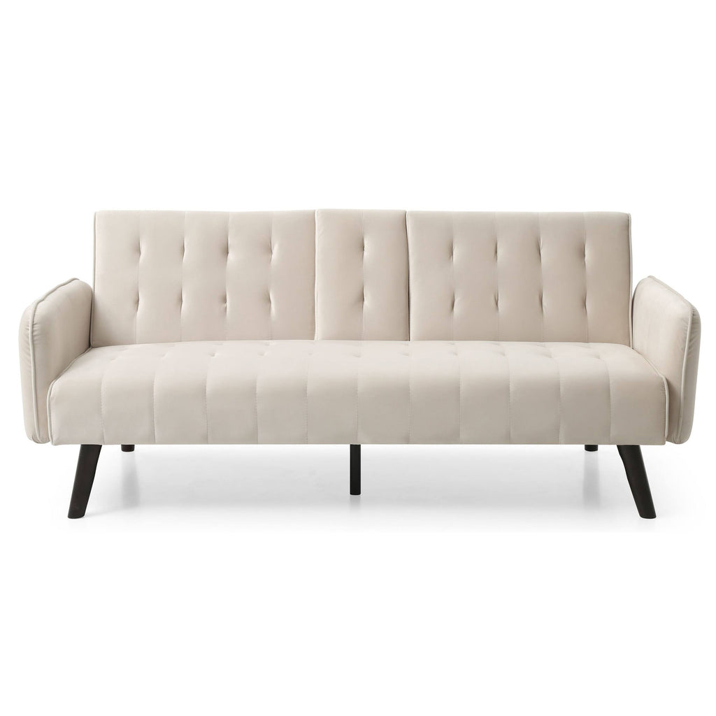 Navy Blue Velvet Sofa Bed X437320