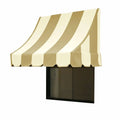 6.38 ft. Wide Window/Entry Awning in Linen/White Z398840