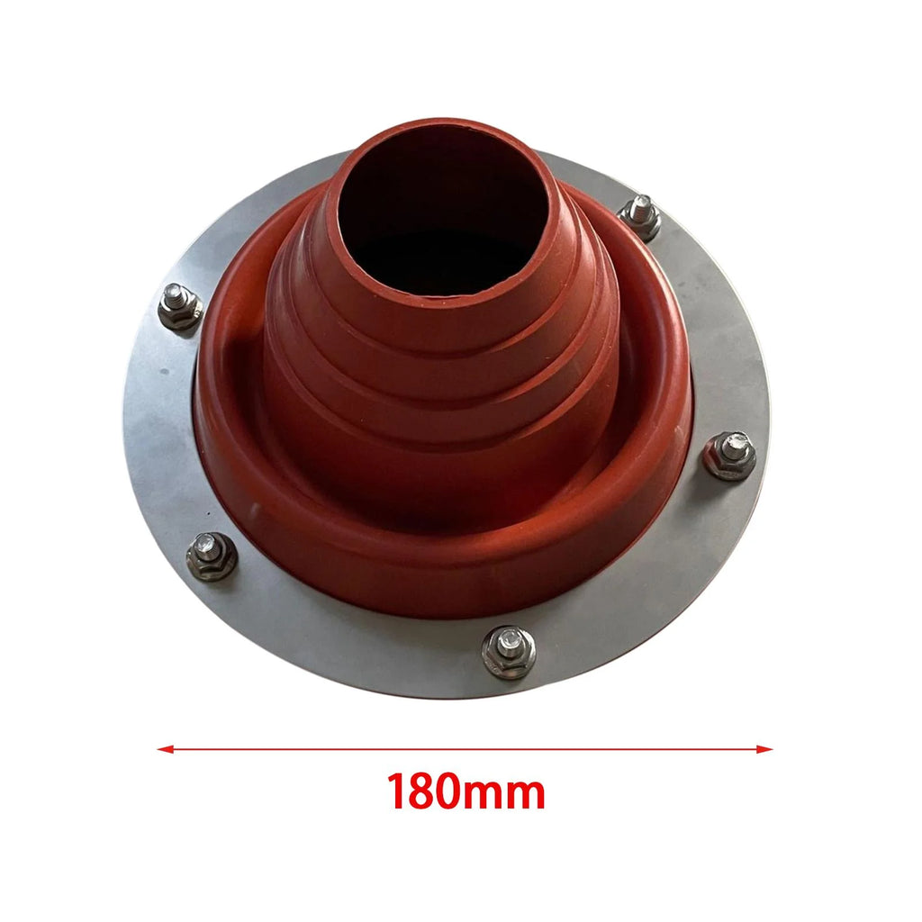 Silicone Tent Flue Flashing Round Base Flexible Roof Pipe Flashing Q9134