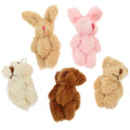 5pcs Miniature Plush Doll Figurines U980
