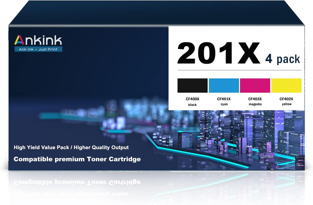 Black Cyan Magenta Yellow Toner Cartridge Z164350