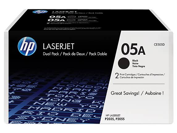 2-Pack Black Original LaserJet Toner Cartridges M7068