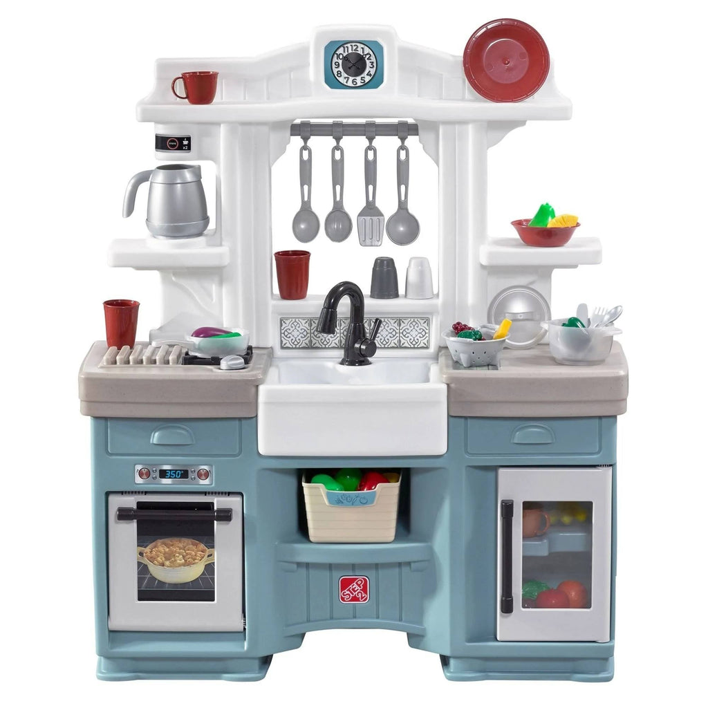 Blue Kids Kitchen Play Set Q793