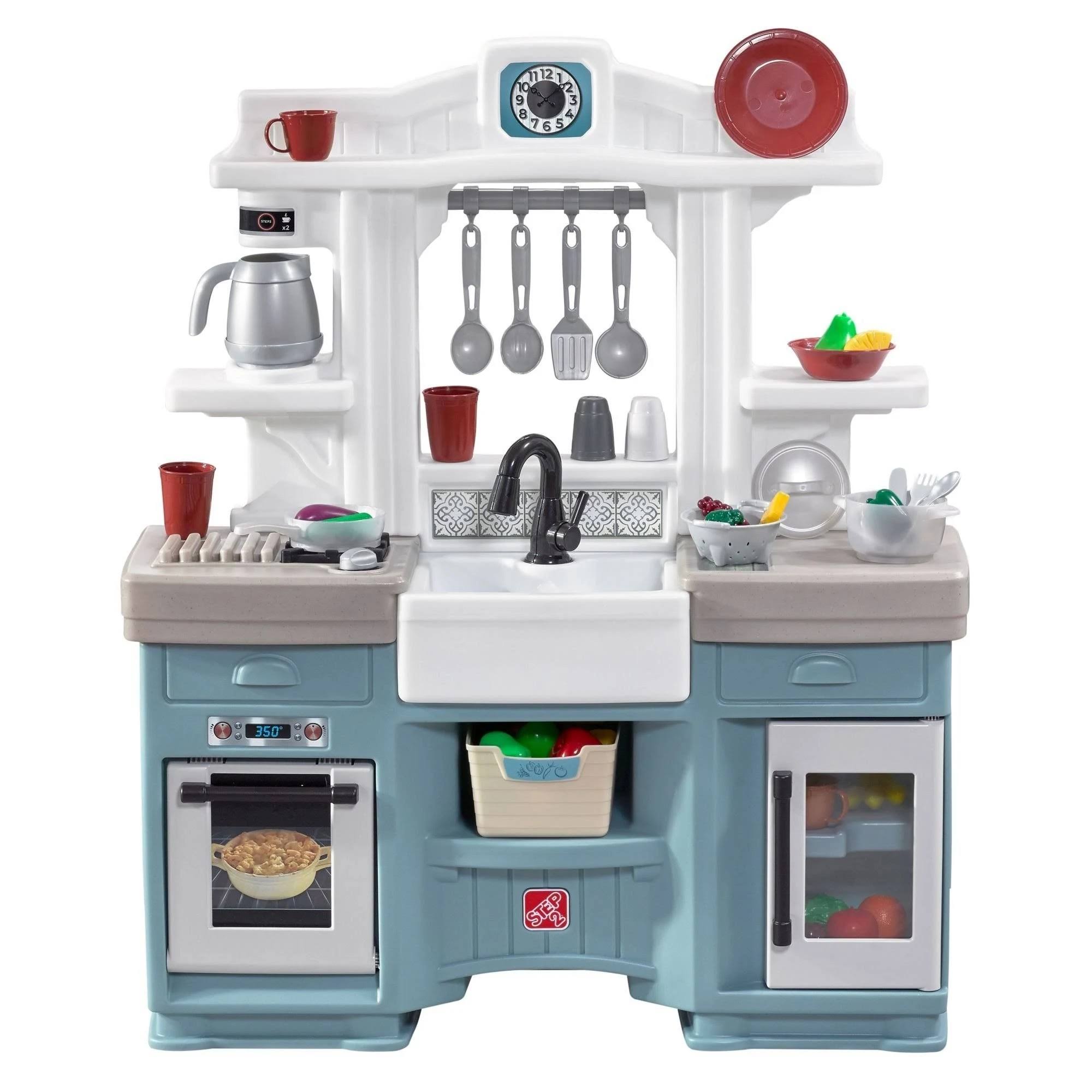 Blue Kids Kitchen Play Set Q793