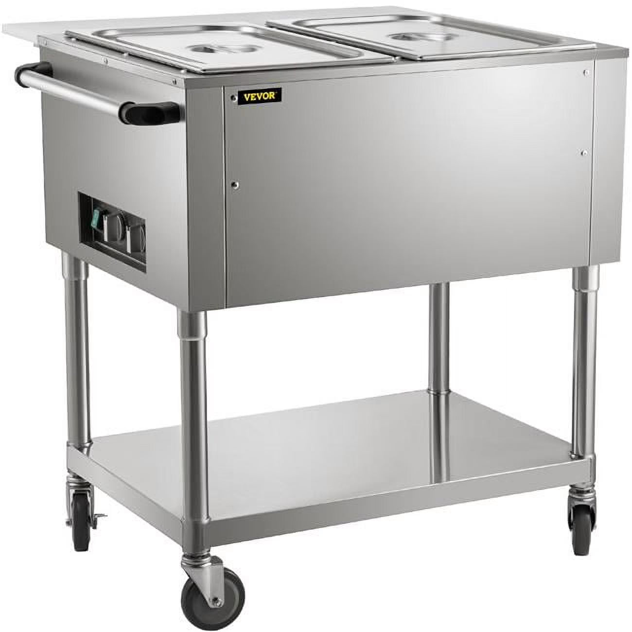2-Pot Commercial Electric Food Warmer R24951