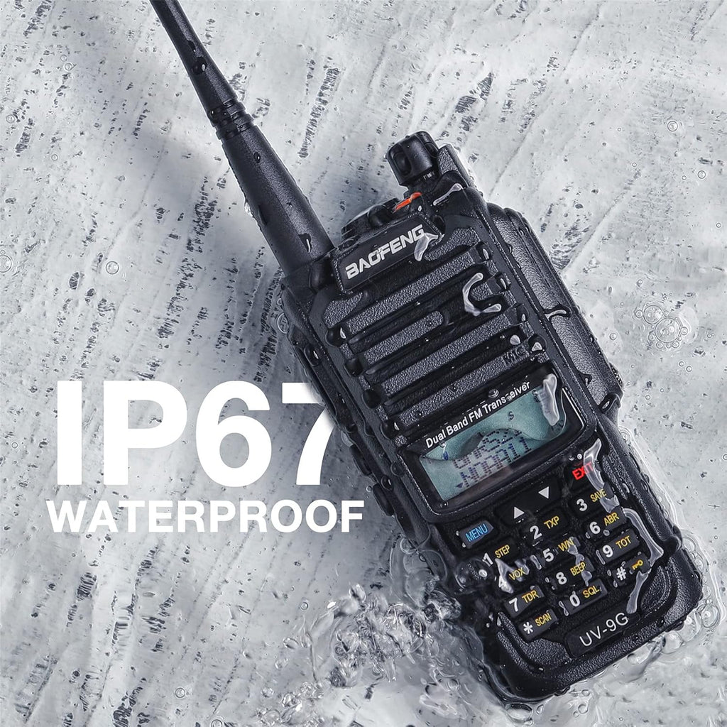 GMRS Radio Waterproof IP67 Dual Band Handheld X97172