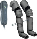 Large Knee Dark Grey Leg Massager with Heat Air Compression O957831