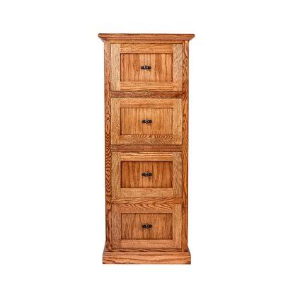 Black Alder 4-Drawer Vertical Filing Cabinet Z294