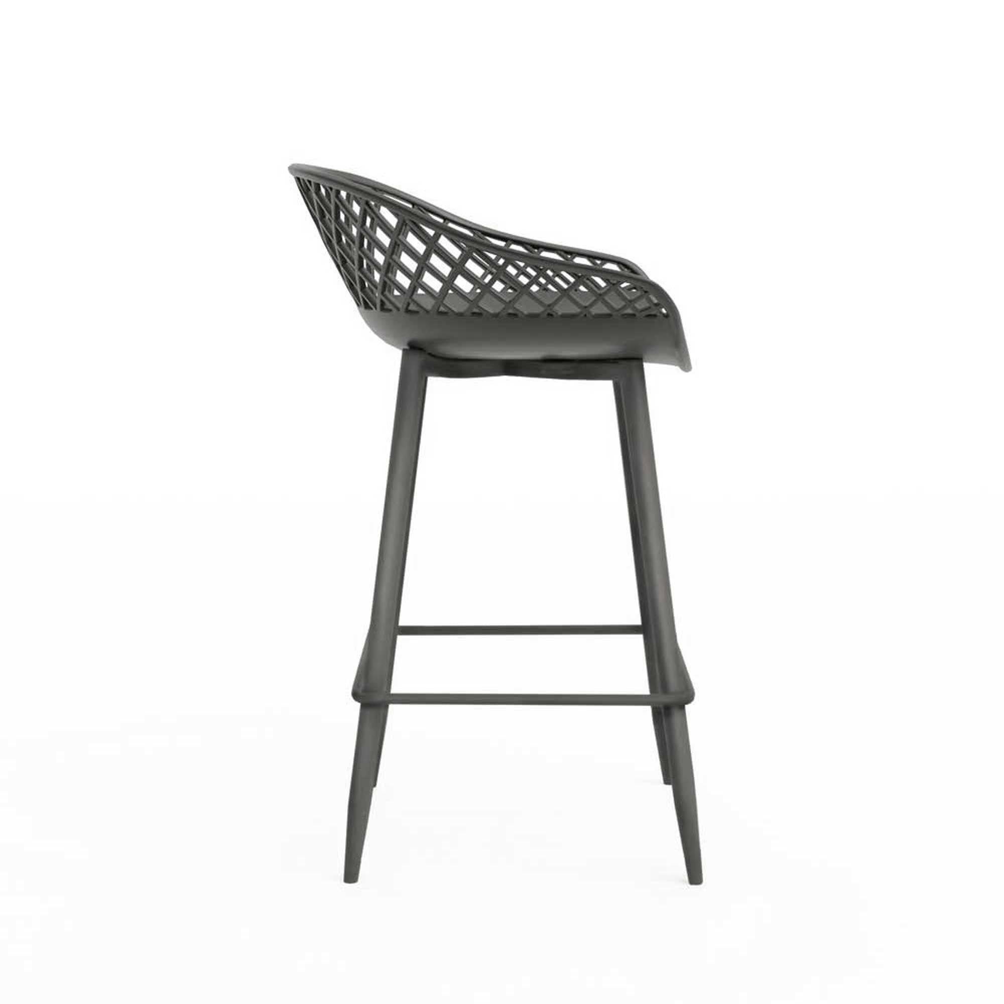 Black Counter Stool Set of 2 U580
