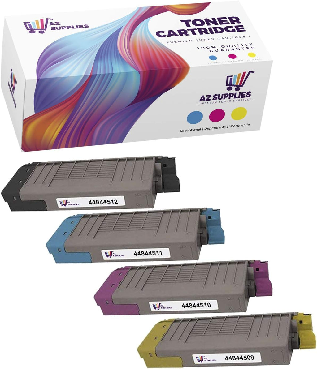 Compatible Toner Cartridge 4-Packs for Okidata C831 O3946