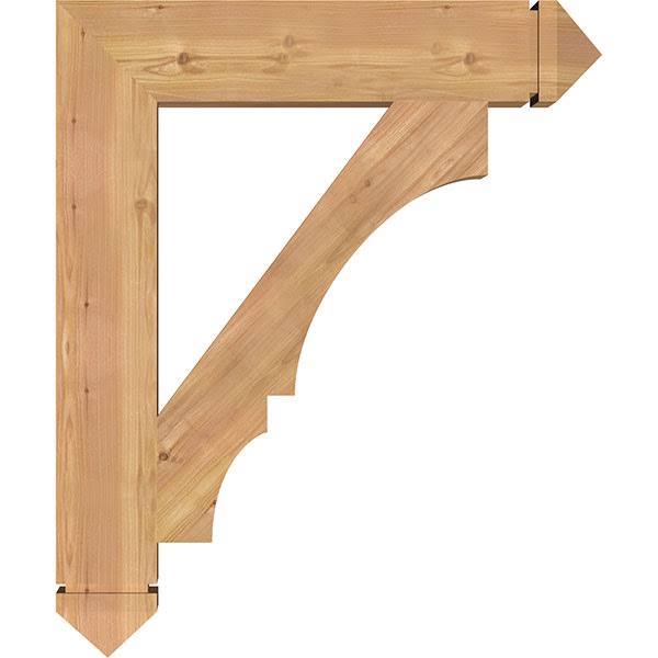 Western Red Cedar Smooth Bracket R296