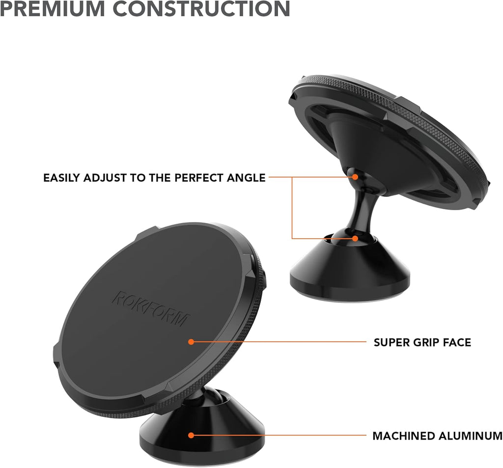 Adjustable Dual Magnet Car Mount with 3M VHB Tape W31279