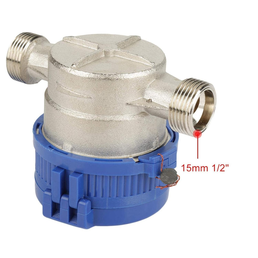 1/2 Inch Plastic Water Flow Meter with Fittings V411779