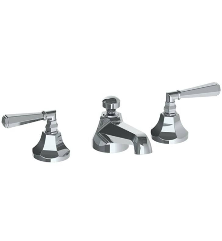 Polished Natural Brass Widespread Lavatory Faucet S38837