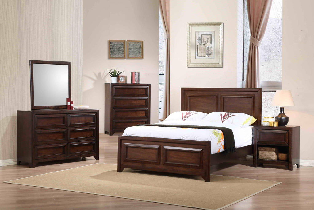 Maple Oak Twin Panel Bed O472