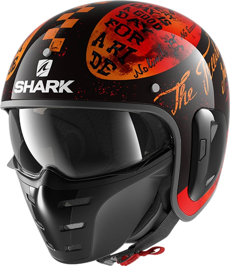 Black Orange Helmet C42079