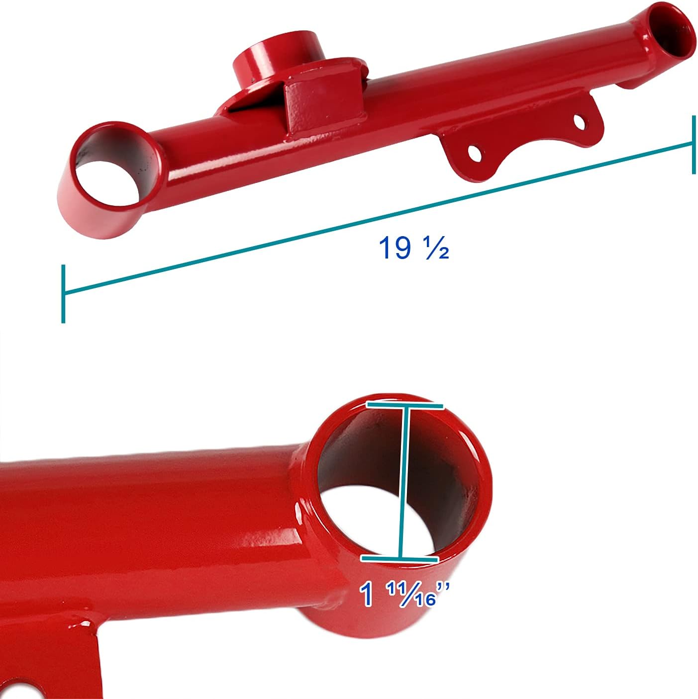 Red Carbon Steel Control Arms 4Pc S613197