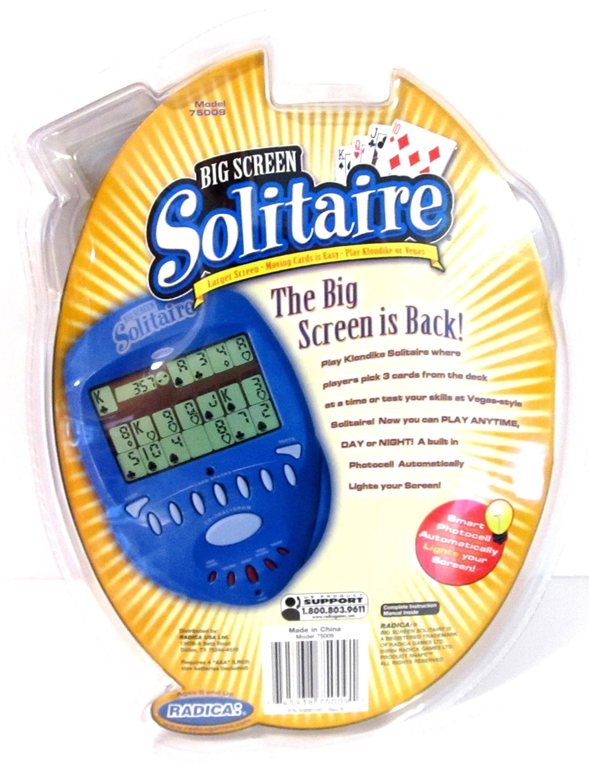 Solitaire Big Screen - 4 count F4588