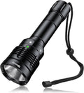 Rechargeable Underwater Dive Flashlight with Battery and Charger F45090
