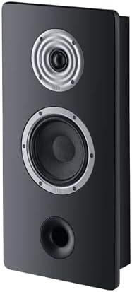 Black 5" 2-Way Wall Speaker with Metal Wall Bracket Y3497