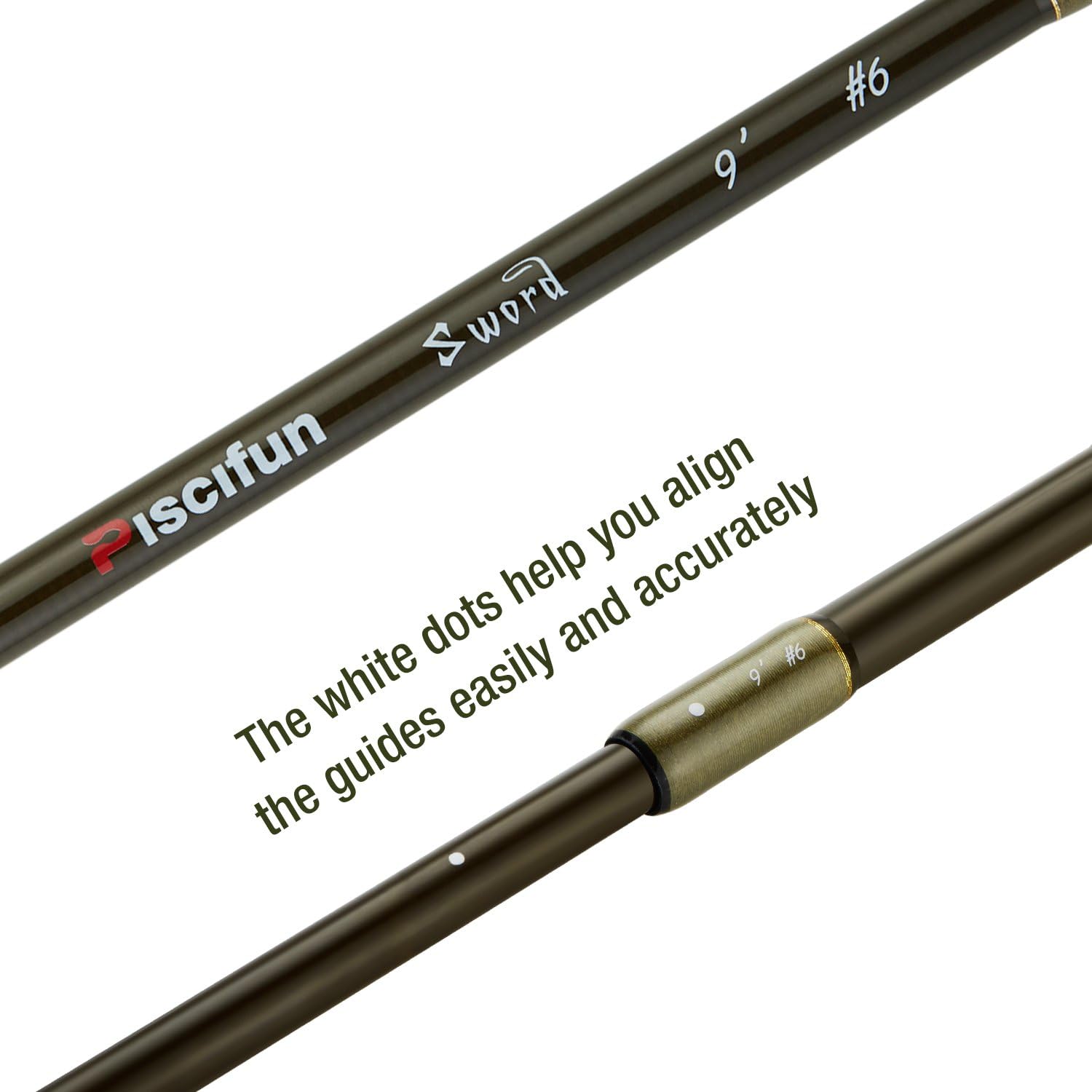 Fly Fishing Rod 4 Piece 9ft Graphite Carbon Fiber Rod Tube Y3174