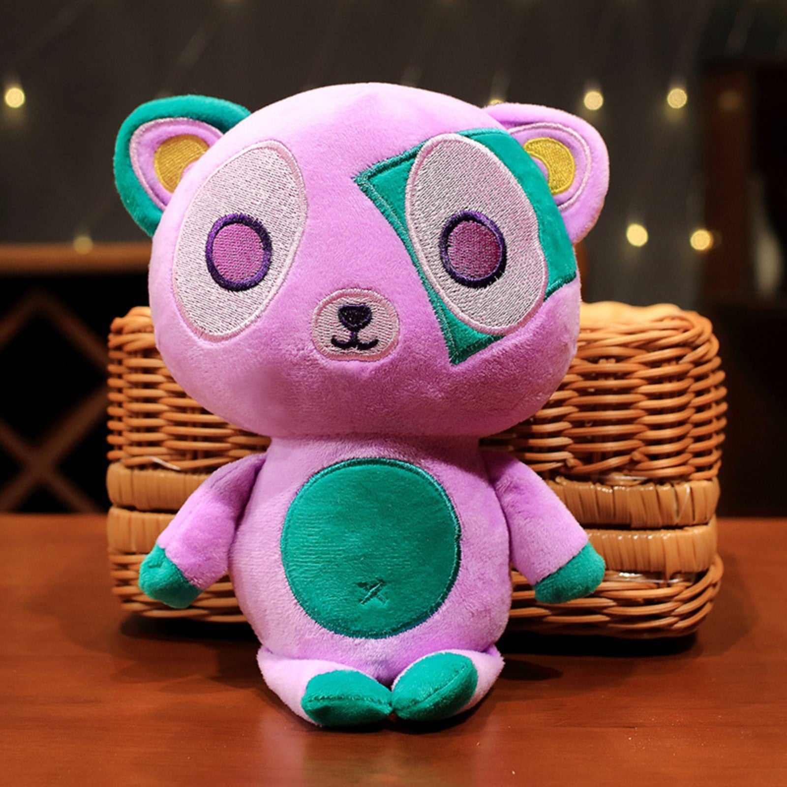 Purple 9.8 Inch Plush Teddy Bear Doll C410