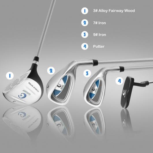 31x22 Junior Golf Club Set of 5 Blue L623