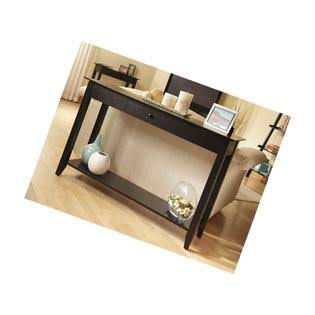 Black Console Table with Drawer P55776