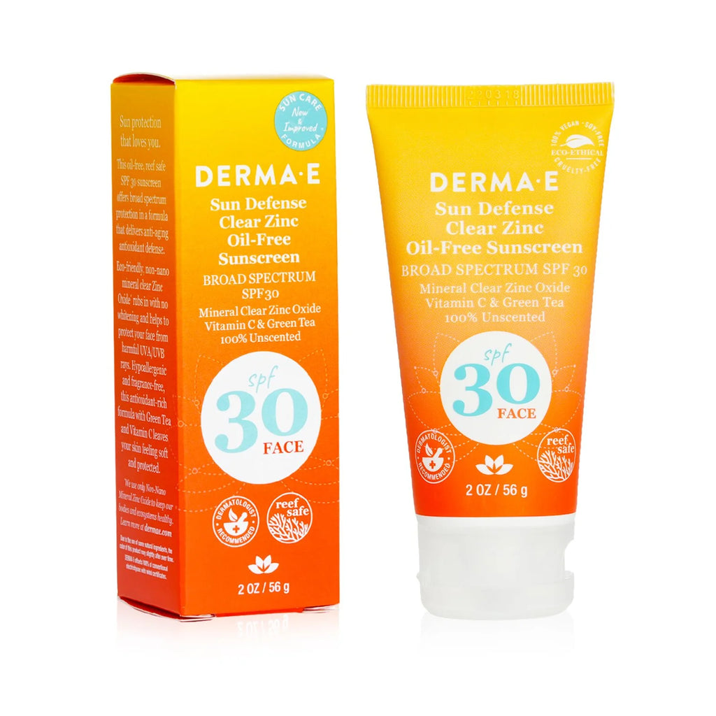 Clear Zinc Oil Free Sunscreen SPF 30 Face 56g/2oz S1059