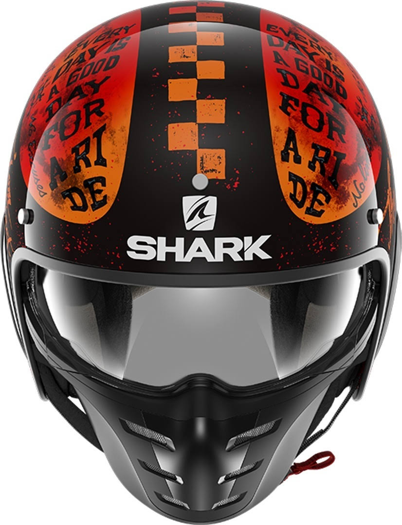 Black Orange Helmet C42079