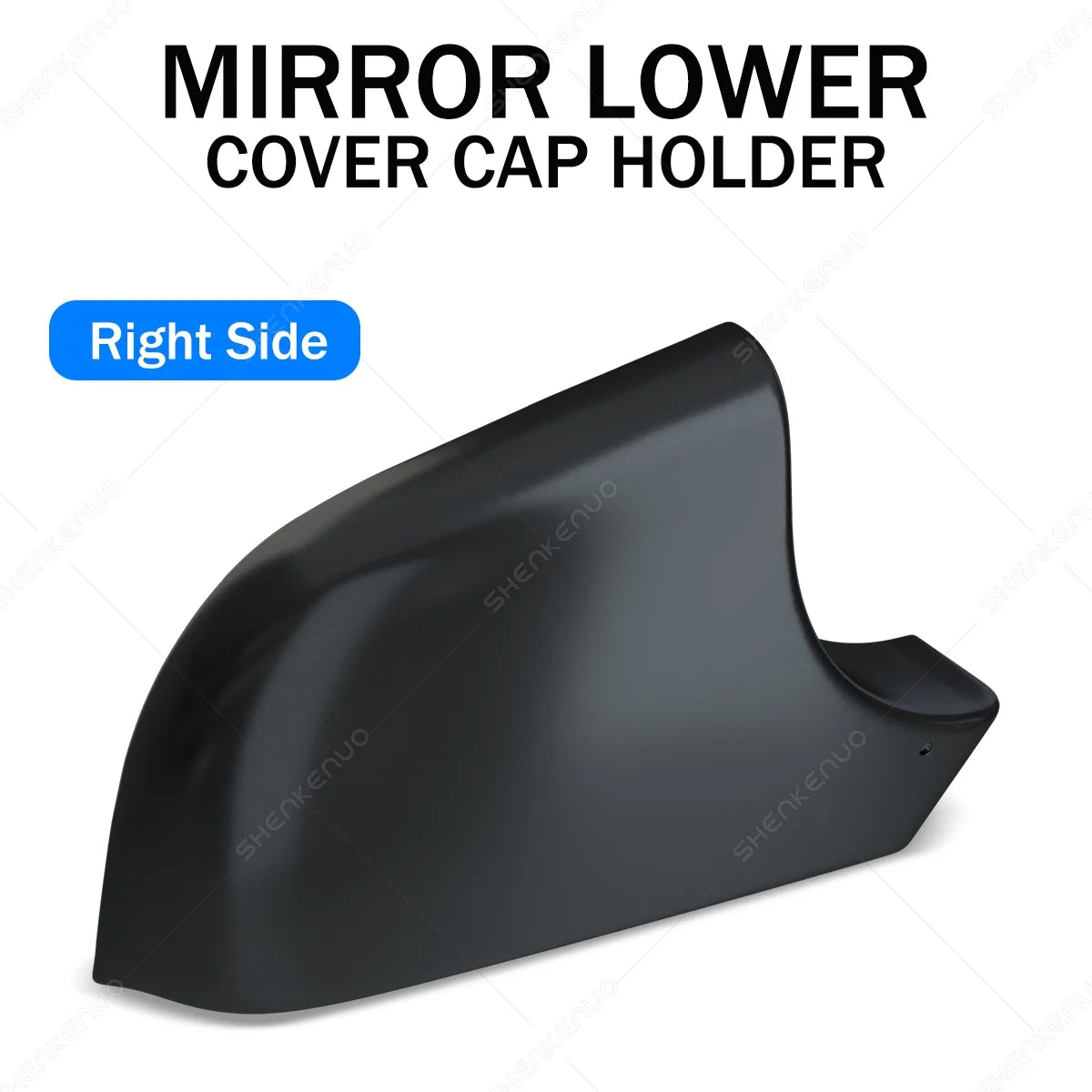 Black Driver Side Door Wing Mirror Cover Lower Holder W955