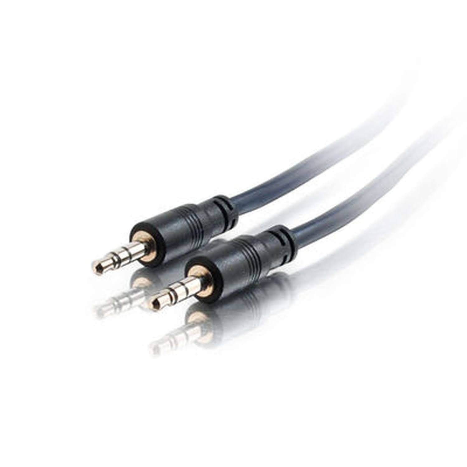 25ft Plenum-Rated 3.5mm Stereo Audio Cable A554359